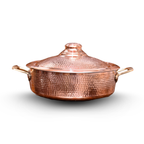 Copper Cooking Pot – Traditional Hammered Copper Cookware (33 cm)